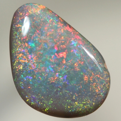 SOLID SEMI BLACK OPAL Bright Floral Harlequin pattern